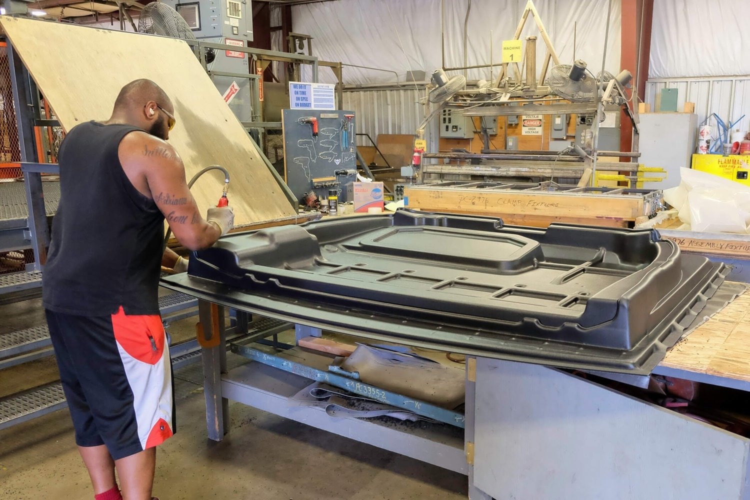 Hand Routing A Part