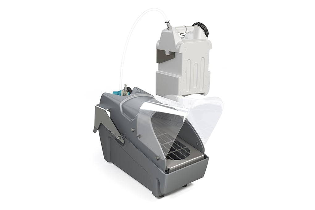 Thermoformed Polycarbonate Splash Shield